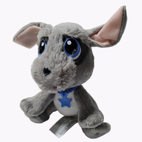 Little Tikes Rescue Tails Schnauzer Puppy 7 in Plush Dog Adopt Me Stuffed Animal - Picture 1 of 6